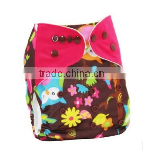 fashion cartoon pattern adjustable baby dipper cloth