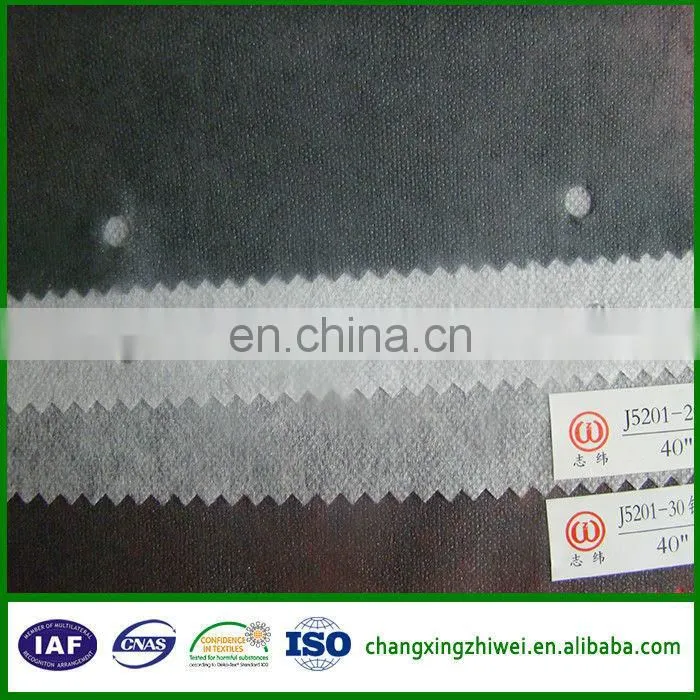 36"-60" double sided fusible interlining fabric for garment