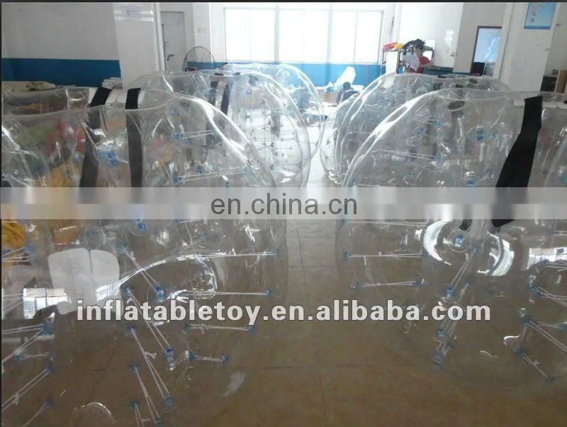 High quality inflatable pumper ball for impact fun/ body zorb ball/bang bang ball