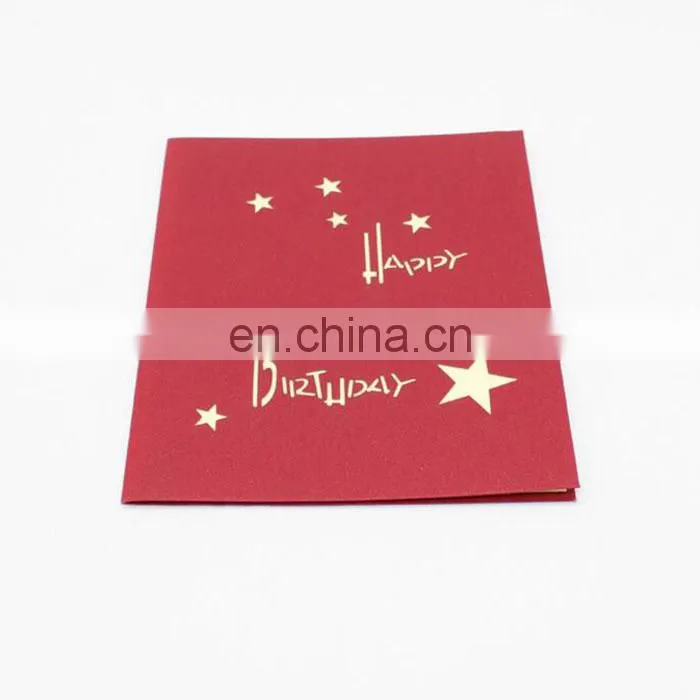 happy birthday greeting card 3d pop up greeting card
