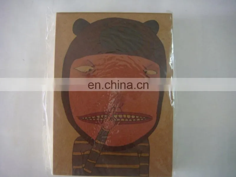 Customized printed paper sticky memo cube