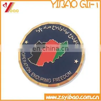 2015 cheapest seatile metal gold coins with antique plated