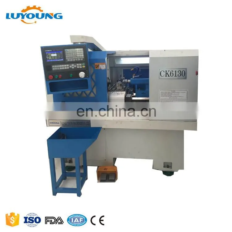 CK6130 horizontal cnc cutting machine cnc controller for lathe
