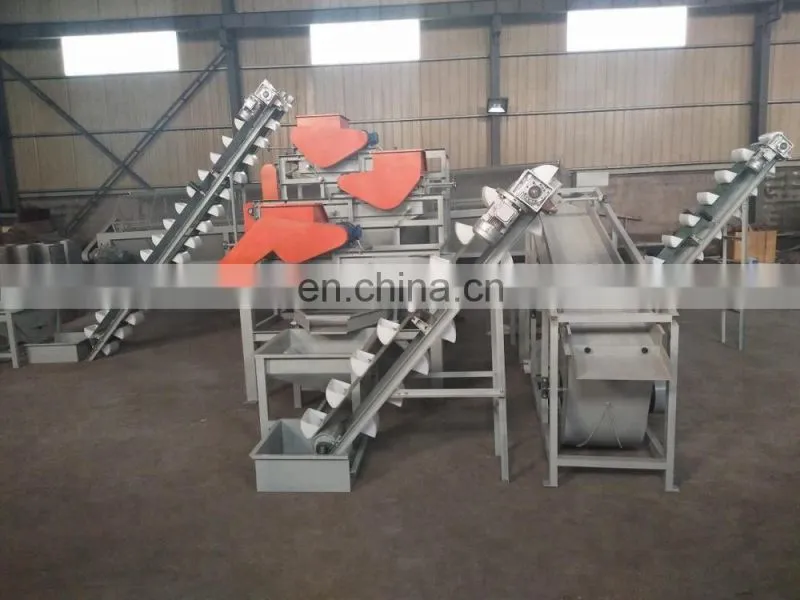 high efficiency almond husk remove machine