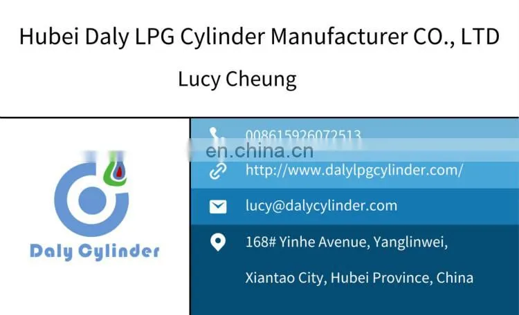 Good Quality 10kg Cooking Gas Cylinder LPG Cylinder Propane Cylinder In Haiti