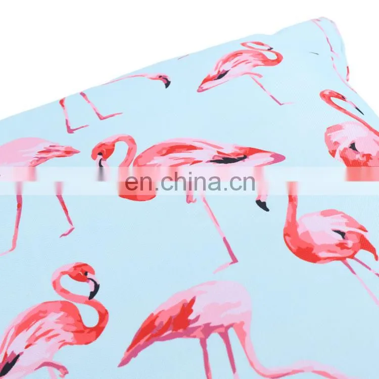 Watercolor blue Flamingo Home Decor Sofa Car Seat Decorative Cushion Cover Pillow Case