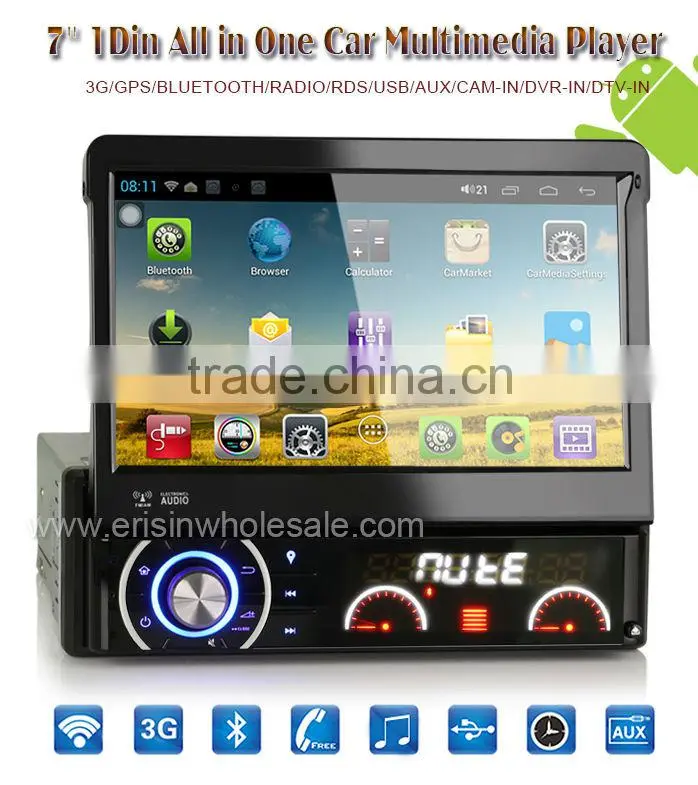 Erisin ES8990A 7" 1 Din Car Autoradio GPS WiFi 3G DVD Player
