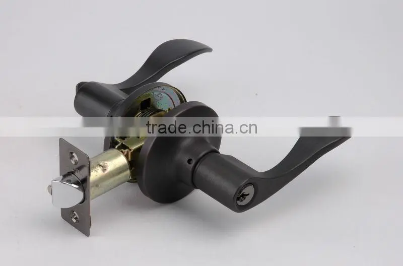 6461SN-ET:TRUST ANSI Grade 3 Tubular Zinc Alloy Lever Lock