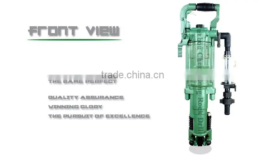 Pneumatic Tools YT28 pneumatic air leg rock drill with air compressor