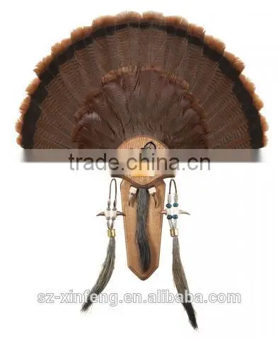 Three Beard Turkey Mounting Plaque