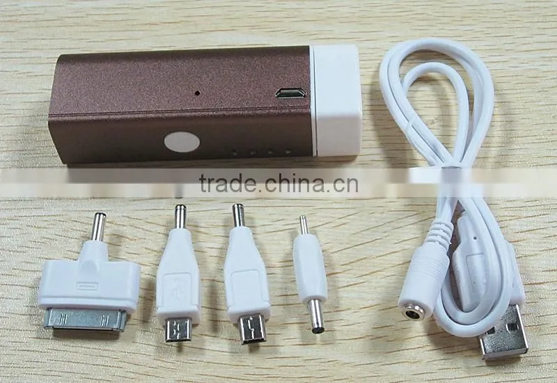 Power Bank 2200 mAh Mobile Battery Charger With Lighter