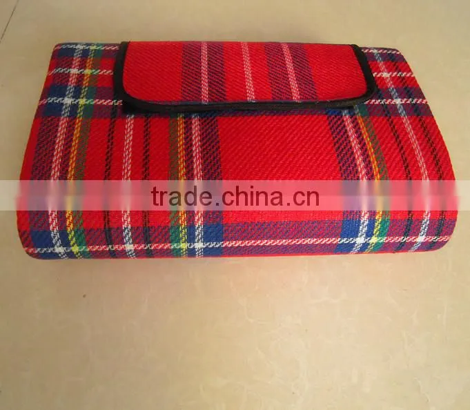 folded beach scooter sitting mat