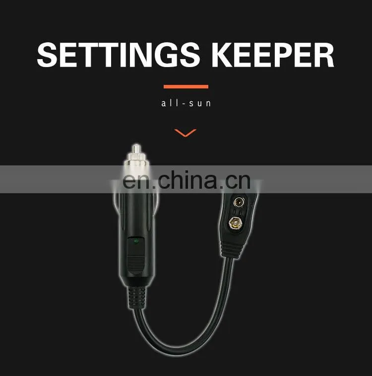 Mini Vehicle Computer Clock Car Memory Saver Car Repair Data Keeper Battery Backup Unit Automotive 9 Volt All-Sun GK504