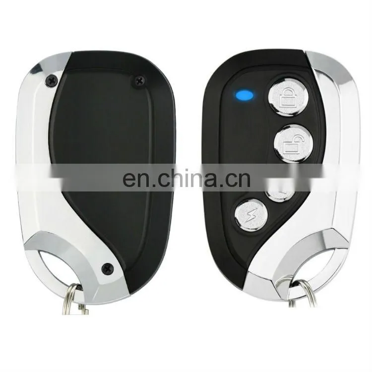 4 button 433MHz universal garage door opener security alarm clone key lock remote control