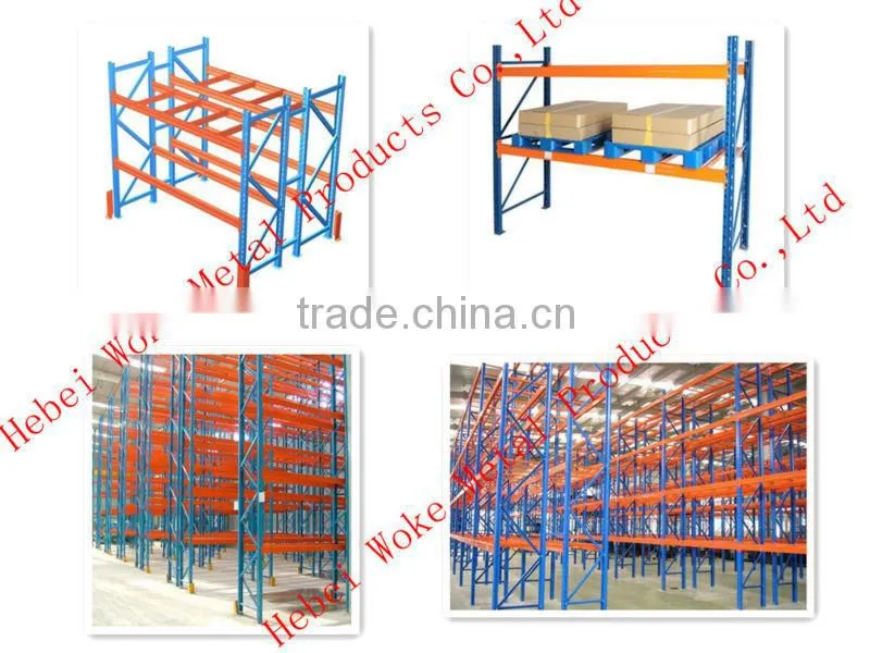 ISO material steel Q235 B hot sale heavy duty pallet rack