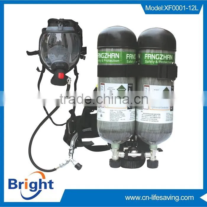 firefighter air breathing apparatus