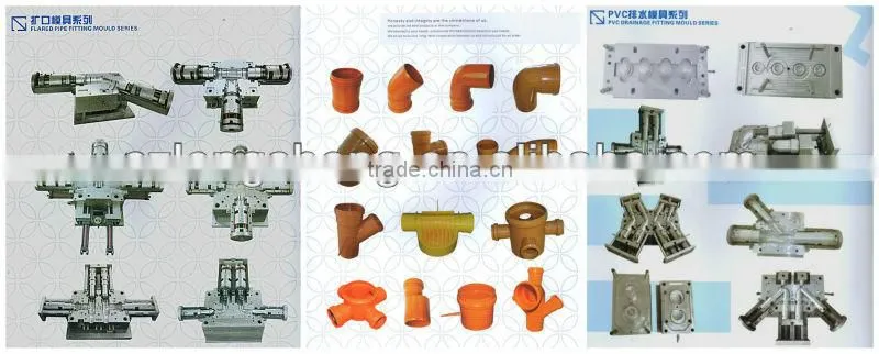 injection pipe fittins molding mold