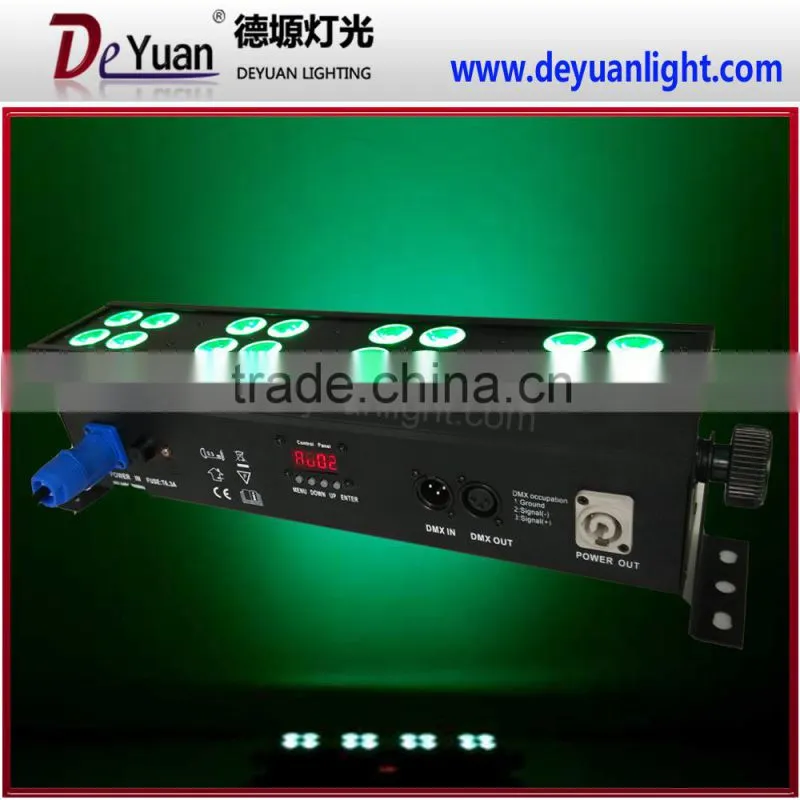 Popular 16*8W RGBW 4 in1 led Wall washer up Lights event party wash light