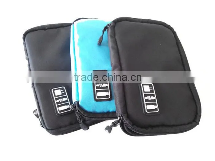Data cable practical earphone wire storage bag power line organizer electric bag digital accessories bags