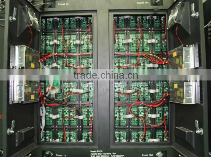 2015 new design die-casting p6.25 led display rental