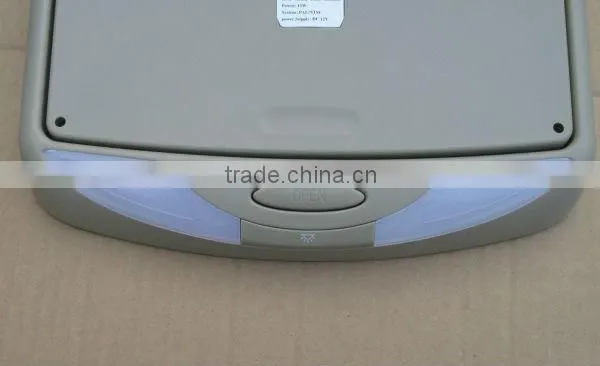 9 inch motorized flip down monitor, roof mount monitor