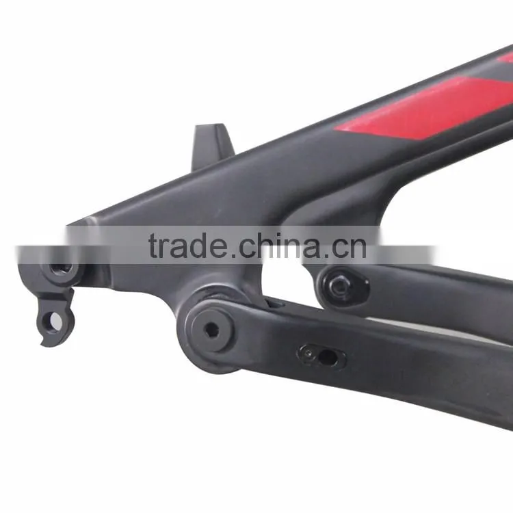 Toray carbon full suspension mtb carbon frame 650B plus downhill frames P8