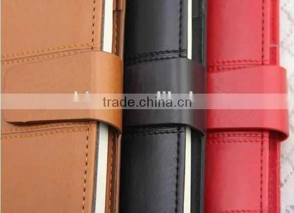 Hotsell custom design PU notebook