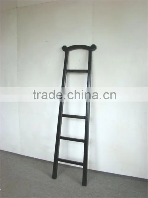 chinese antique wall mounted wooden ladder