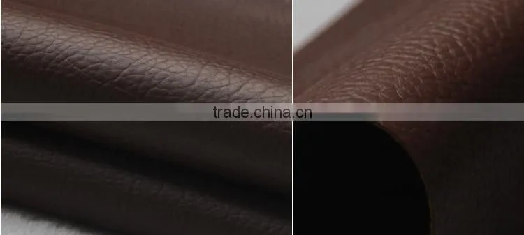 Classic patterns, lychee pattern pu leather for bags any colors is available. stocklot pu leather