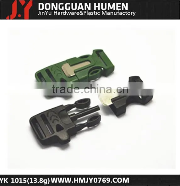 Dongguan JinYu wholesale survival buckle with firestarter