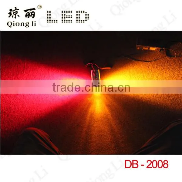 45LED square shape double face stop turn signal function truck led headlight