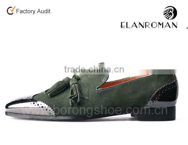 New arrive men loafer style with metal goodyear safety shoes