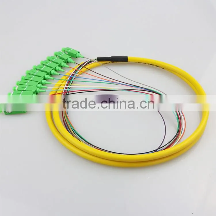FTTH High quality 12 core SC APC fiber bundle