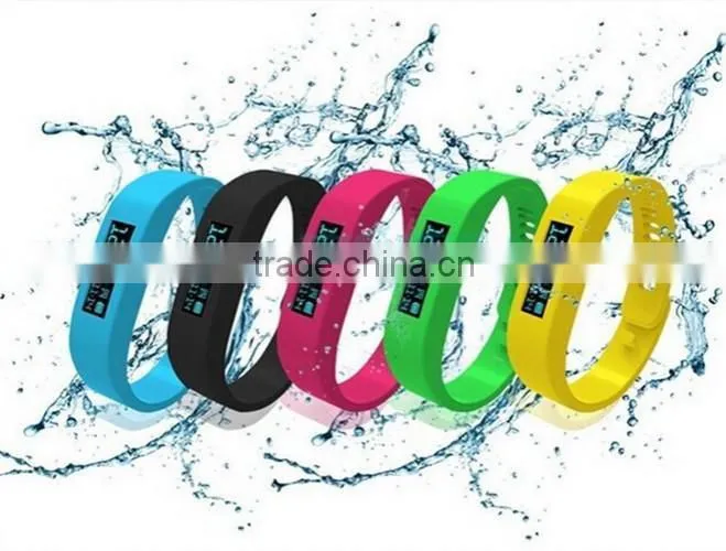 OLED Smart Healthy Bracelet Bluetooth V4.0 Wristband with Pedometer Tracking Caloria Compatible with Android & IOS