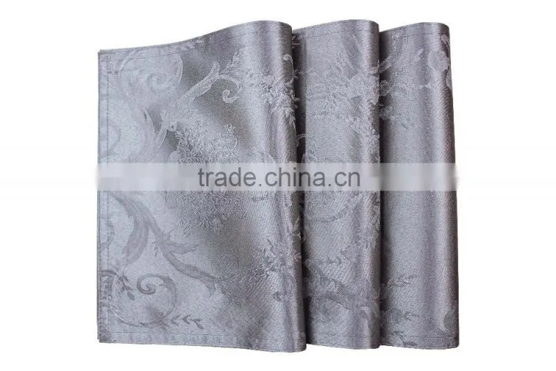 100% Polyester Elegant Jacquard Design Table Placemat