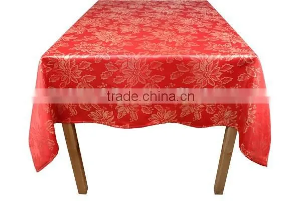 Hot Sale Polyester Fanshion Design Table Cloth Wedding