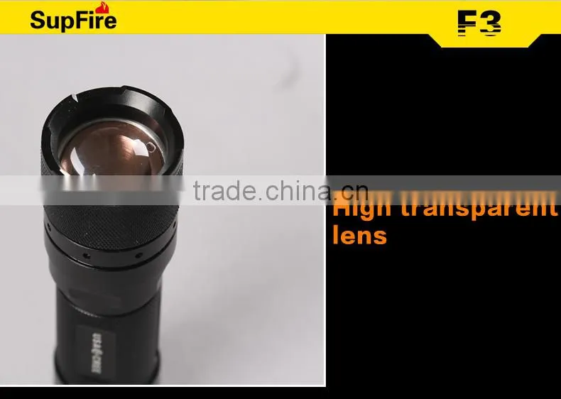 Zooming rechargeable Led flashlights For Hiking with AAAbattery