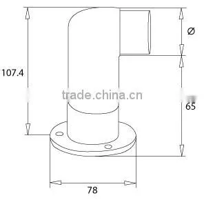 High quality spectacle blind flange