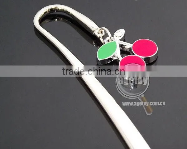 Custom Gold Plated Metal Book Mark