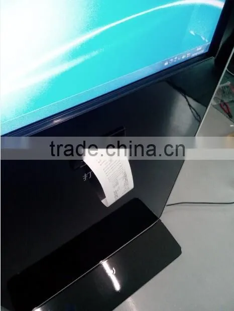 42 inch touch kiosk with thermal printer digital signage player