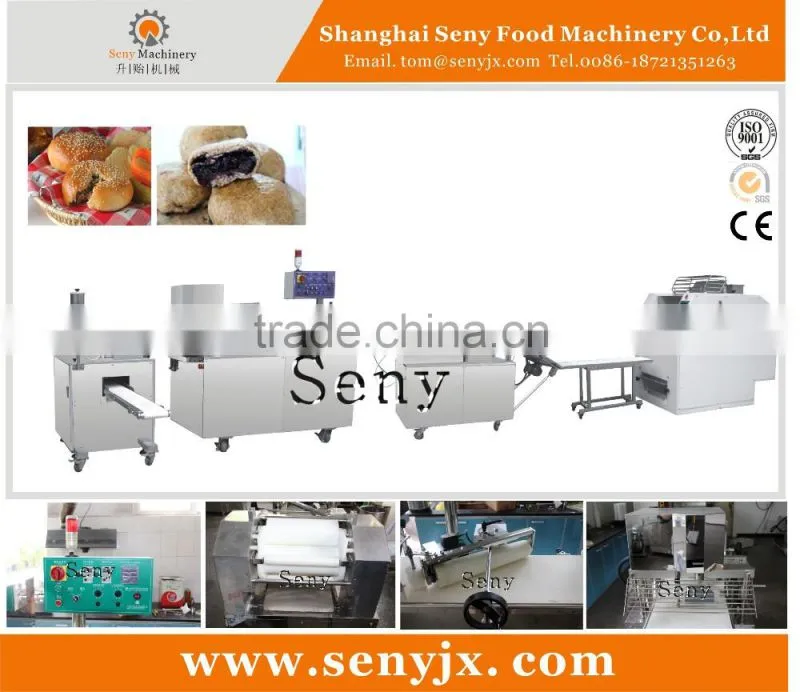 stainless steel high speed filled bun machine