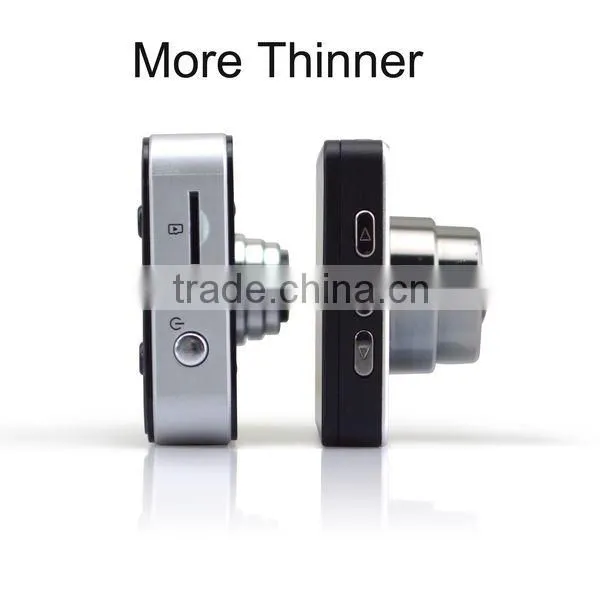 New Shelves Thinnest 2.7inch Touchscreen 170deg angle SOS G-sensor 1080p night vision car camera hd dvr