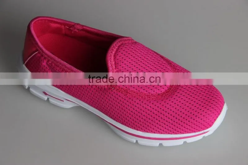 summer slip on running shoes sport lazy network shoes wrapping breathable mesh lightweight shoes