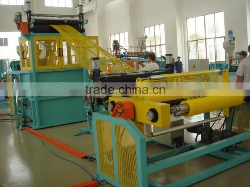 plastic mosquito net making machine