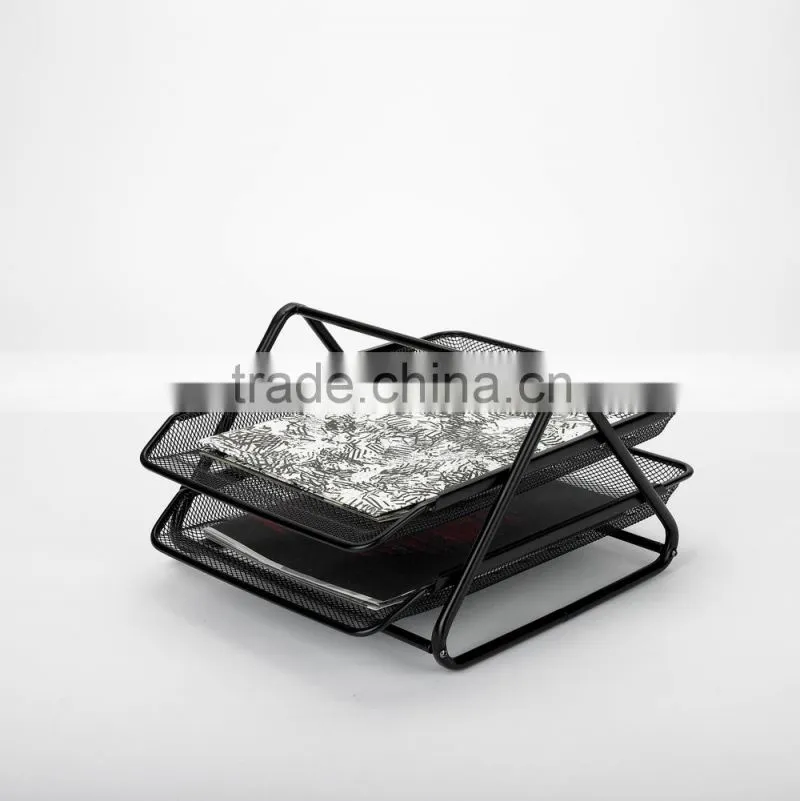 3 tier office file rack