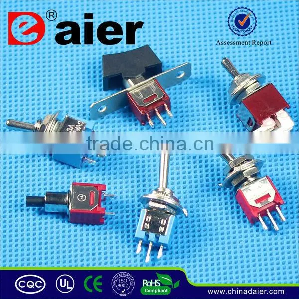 KN3(D)-101 ON-OFF machine spring return toggle switch