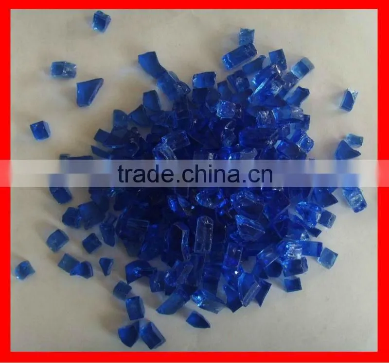 Crystal Clear Glass Gems round shape for fir pit fireplace