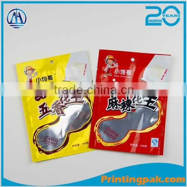 plastic mooncake popcorn packaging bag crisp packets