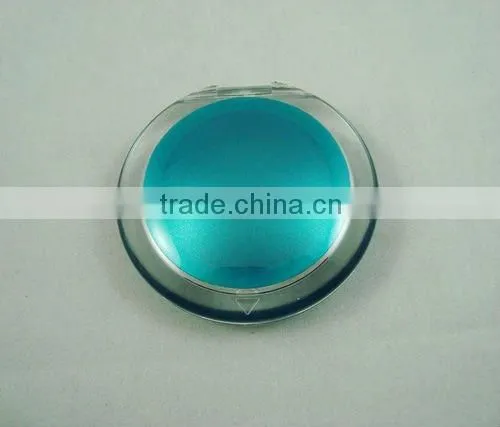 10x magnified foldable plastic pocket mirror