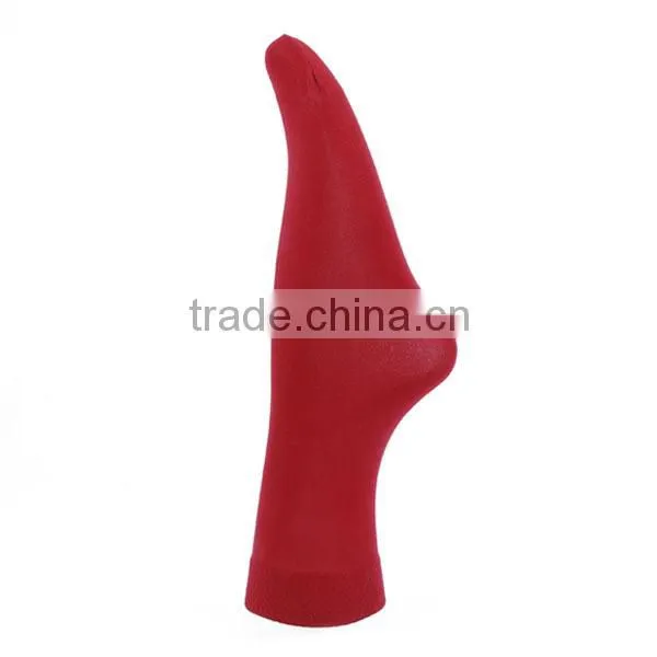funky fuzzy women dark red summer ankle socks